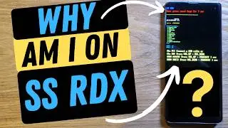 Stuck on the SS RDX Screen. How do I get out?
