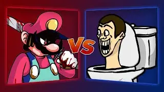 MUGEN Battle - Power Star Mario vs Skibidi Toilet