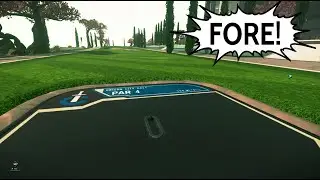 Playing GOLF in Star Citizen