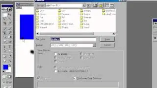 File menu in Photoshop .