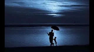 Thunder Rain Meditation Music Sleep 30 minutes Black Screen #17