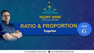 Ratio, Proportion & Variation (Proportion)
