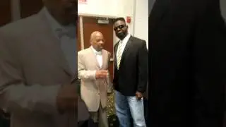 Mr.Hughes and Teddy Long