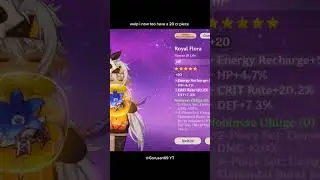 20 crit rate piece omg 🔥🤩 Genshinimpact 