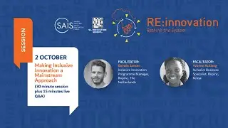 Inclusive Innovation Workshop Livestream
