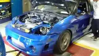 Turbo Focus ZX3 Dyno Tuning, Shooting Flames