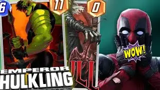 Watch me lower the HULKING WIN RATE - MARVEL SNAP (​⁠ft. Opponents deck)