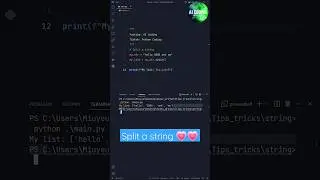 Split a String 💗 