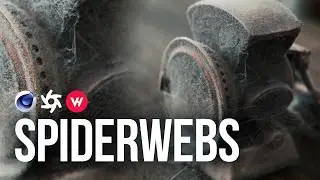 Dust & Spiderwebs in Cinema 4D & Octane Render  | VFXHUT