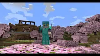 MINECRAFT BUT EVERYWHERE IS CHERRY BLOSSOM