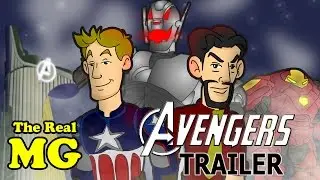 The Real MG: The Avengers - Age of Ultron Teaser Trailer (Animated Parody)