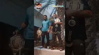 Islam Makhachev pays respect to Belal Muhammad 🤝 #islammakhachev #belalmuhammad