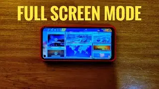How to enable fullscreen mode on tecno phones.