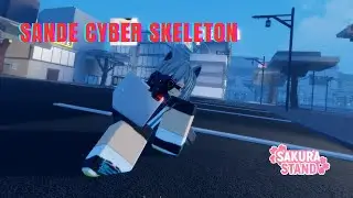 Sandevistan Cyber Skeleton Experience Sakura Stand