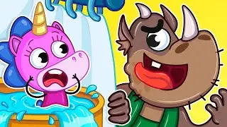 Oh no! Monster in the Toilet! | Monster Stole All the Water! 🛁🧌 | Teeny Mimi🦄