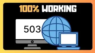 The Service Is Unavailable (How to Fix HTTP Error 503 ) TUTORIAL