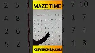 Fun and Engaging Pre-K Worksheets - Maze Time