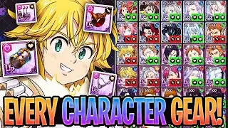 Best Gear Recommendations EVERY Character In Grand Cross! | Seven Deadly Sins: Grand Cross