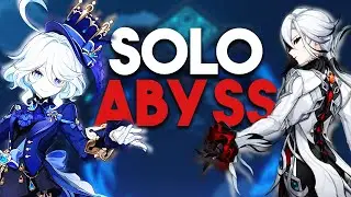 SOLO HARDEST Abyss With Furina in Genshin Impact 4.8