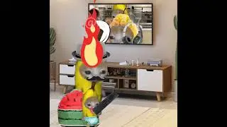 BANANA CAT 🍌🐱 BABY WATCH CARTOON AND REMOTE CONTROL IS ROBBED 