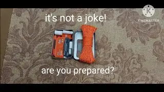 survival kit|are you prepared?|#youtubevideos|#warning|#mygears|#youtube|#responsibility|#myyoutube|