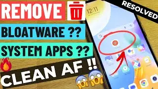 Remove System Apps & Bloatware from your Smartphone | NO ROOT | Uninstall SYSTEM APPS