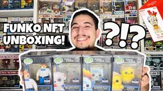 Unboxing April Fools Funko NFT Series 2 Physical Redemption Pop Set | My First Project Fred!