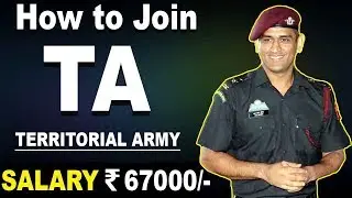 How to join Territorial Army ( TA ) in Indian Army ? | TA Army Officers Selection - Defence Gyan