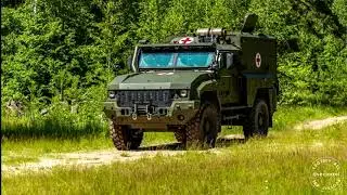 Бронированная скорая помощь ВС РФ - "Тайфун-Линза"
