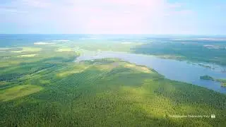 Сосенка. Вилейское водохранилище с высоты. Беларусь. видео Дубровский