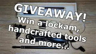 [62] Giveaway! Win a Lockcam, Handmade Tools and More! 