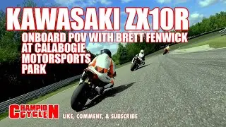 Calabogie Motorsports Park On Board Open Lapping with Brett Fenwick on his Champion Built ZX10R