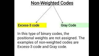 Non-Weighted Code