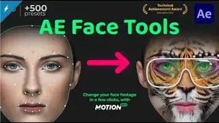 AE Face Tools V5 - AE Face Tools After Effects - After Effects Template