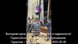 Монтаж стекла вакуумным захватом Glassboy гп 500 750 кг