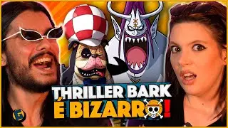 ANA reage as BIZARRICES de THRILLER BARK!