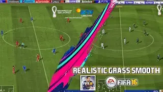 Smooth Grass Pitch Realistic untuk FIFA 16 MOBILE