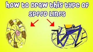 How to draw speed lines for Cartoons Animation | Special effect Animation tutorial | RinkuArt