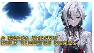 Tiros no Banner da Arlecchino | Genshin Impact 4.6