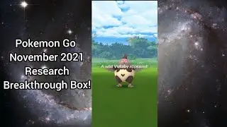 Pokemon Go November 2021 Research Breakthrough Box
