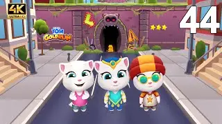 Talking Tom gold Run Gameplay Walkthrough Android Full Screen 4K | Part 44