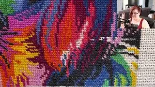 #stitchwithme  #67(Life Update and final stitch in this project)