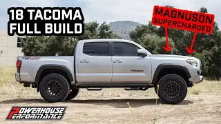 2018 Toyota Tacoma Magnuson Supercharged Speed Boost Build Overview
