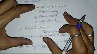 Modeling Style in VHDL || VLSI Unit1 ch. 3