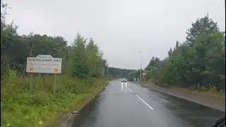 Alnwick To Washington Northumberland England Drive With Me 2024