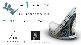 Rhino in 1 minute - EX 81 - Loft + Patch
