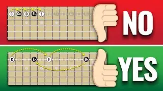 How NOT to learn the guitar fretboard (and the solution)