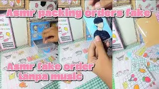 ASMR PACKING ORDER||tanpa music yaa 💕🌈 bantu like semua