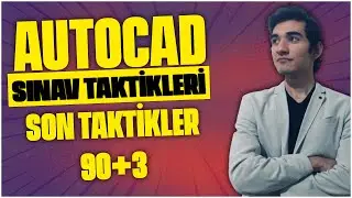 ✅ AUTOCAD 2021 SINAV TAKTİKLERİ(MUTLAKA İZLEMELİSİN!!)✅ | AUTOCAD DERSİ