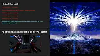 The Fall of High Charity, recovered logs, Sierra 117's POV, and city veiw